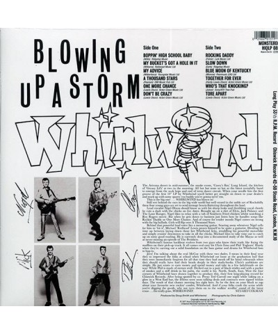 Whirlwind LP - Blowing Up A Storm (ltd. ed.) (180g) (yellow vinyl) $17.26 Vinyl